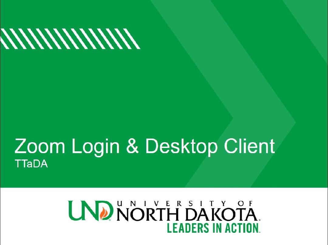 University of North Dakota: UND Media Library